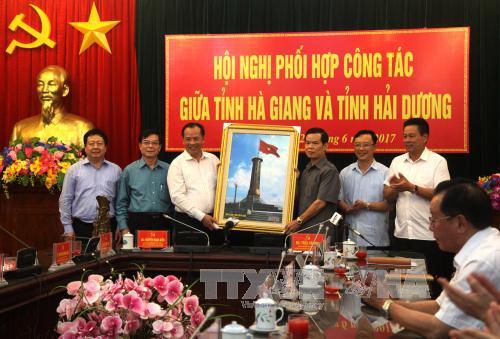 Hà Giang và Hải Dương hợp tác phát triển kinh tế - xã hội 